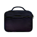 Blue And Purple EDM Wave Print Briefcase Bible Bag