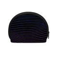 Blue And Purple EDM Wave Print Coin Purse