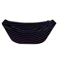 Blue And Purple EDM Wave Print Fanny Pack
