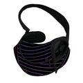 Blue And Purple EDM Wave Print Pet Sling Carrier