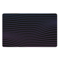 Blue And Purple EDM Wave Print Polyester Doormat