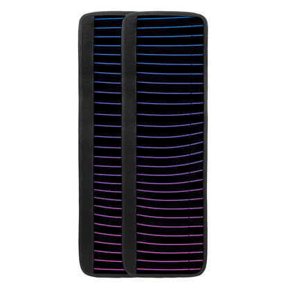 Blue And Purple EDM Wave Print Refrigerator Handle Covers