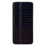 Blue And Purple EDM Wave Print Refrigerator Handle Covers