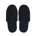 Blue And Purple EDM Wave Print Slippers