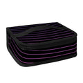 Blue And Purple EDM Wave Print Small Lunch Bag