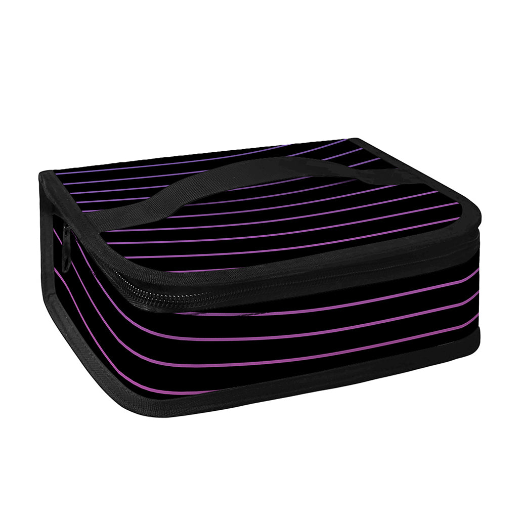 Blue And Purple EDM Wave Print Small Lunch Bag