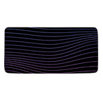 Blue And Purple EDM Wave Print Towel