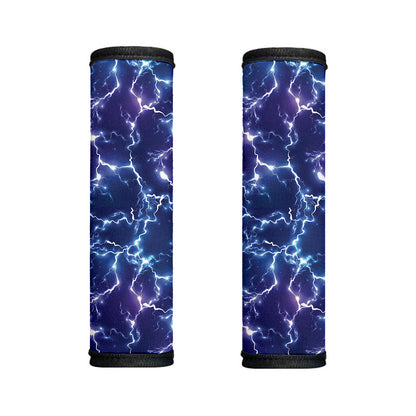 Blue And Purple Lightning Print Handle Covers