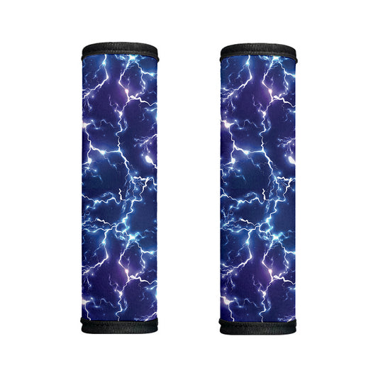Blue And Purple Lightning Print Handle Covers