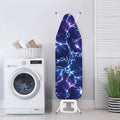 Blue And Purple Lightning Print Ironing Board Cover