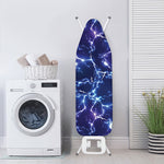 Blue And Purple Lightning Print Ironing Board Cover