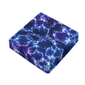 Blue And Purple Lightning Print Outdoor Seat Cushion Cover