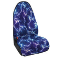 Blue And Purple Lightning Print Waterproof Car Seat Cover