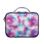 Blue And Purple Shibori Tie Dye Print Briefcase Bible Bag