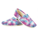 Blue And Purple Shibori Tie Dye Print Casual Shoes