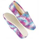 Blue And Purple Shibori Tie Dye Print Casual Shoes