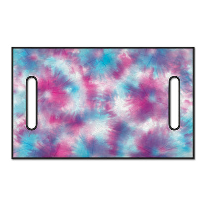 Blue And Purple Shibori Tie Dye Print Golf Cart Seat Cover