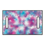 Blue And Purple Shibori Tie Dye Print Golf Cart Seat Cover