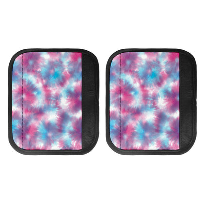 Blue And Purple Shibori Tie Dye Print Handle Covers