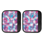 Blue And Purple Shibori Tie Dye Print Handle Covers