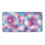 Blue And Purple Shibori Tie Dye Print Towel