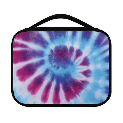 Blue And Purple Spiral Tie Dye Print Classic Bible Case