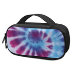 Blue And Purple Spiral Tie Dye Print Insulin Cooler Travel Case