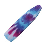 Blue And Purple Spiral Tie Dye Print Ironing Board Cover