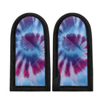 Blue And Purple Spiral Tie Dye Print Skillet Handle Cover
