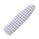 Blue And Purple Tattersall Pattern Print Ironing Board Cover