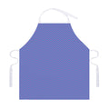 Blue And Purple Zigzag Pattern Print Adjustable Apron