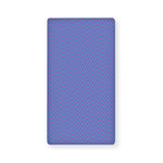 Blue And Purple Zigzag Pattern Print Baby Crib Sheet