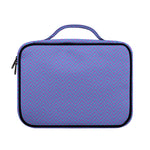 Blue And Purple Zigzag Pattern Print Briefcase Bible Bag