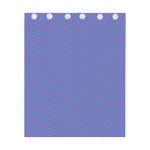 Blue And Purple Zigzag Pattern Print Curtain