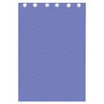 Blue And Purple Zigzag Pattern Print Curtain