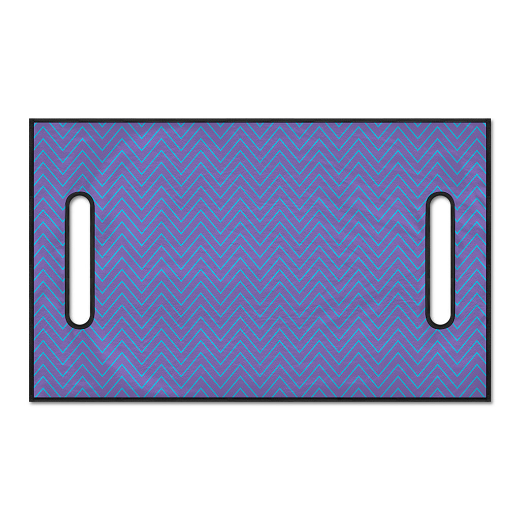 Blue And Purple Zigzag Pattern Print Golf Cart Seat Cover