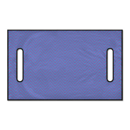 Blue And Purple Zigzag Pattern Print Golf Cart Seat Cover