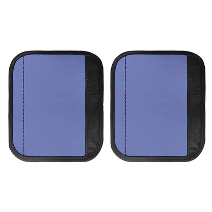 Blue And Purple Zigzag Pattern Print Handle Covers