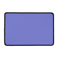 Blue And Purple Zigzag Pattern Print Kitchen Mat