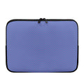 Blue And Purple Zigzag Pattern Print Laptop Sleeve
