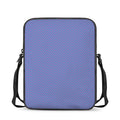 Blue And Purple Zigzag Pattern Print Rectangular Crossbody Bag