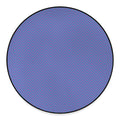 Blue And Purple Zigzag Pattern Print Round Floor Mat