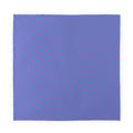 Blue And Purple Zigzag Pattern Print Silk Bandana