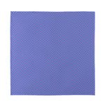 Blue And Purple Zigzag Pattern Print Silk Bandana