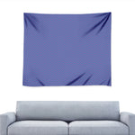Blue And Purple Zigzag Pattern Print Tapestry