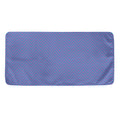 Blue And Purple Zigzag Pattern Print Towel