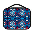 Blue And Red Aztec Pattern Print Classic Bible Case