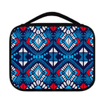 Blue And Red Aztec Pattern Print Classic Bible Case