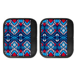 Blue And Red Aztec Pattern Print Handle Covers