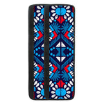 Blue And Red Aztec Pattern Print Refrigerator Handle Covers